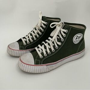 Olive Green High Top PF Flyers